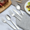 Bestdin Silverware Set for 8, 40 Pieces Stainless Steel Flatware Set, Include Fork Knife Spoon Set, Mirror Polished, Dishwasher Safe, Tableware Cutler