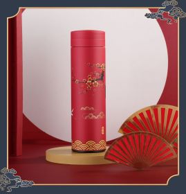 Illustrator national tide roman cup (Option: China red)