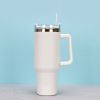 1200ml Stainless Steel Mug Coffee Cup Thermal Travel Car Auto Mugs Thermos 40 Oz Tumbler with Handle Straw Cup Drinkware New In