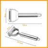 Kitchen Vegetable Peeler Stainless Steel Melon Planer Double-Head Peeler Household Multiple-Function Fruit And Vegetable Peeler